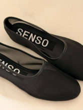 Senso flat black shoes