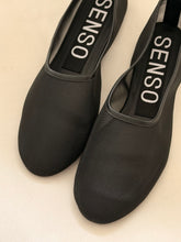 Senso flat black shoes