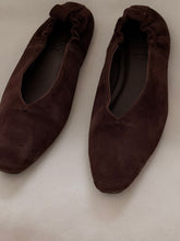 A. Emery ballet chocolate suede