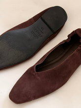 A. Emery ballet chocolate suede