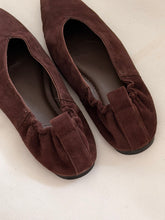 A. Emery ballet chocolate suede