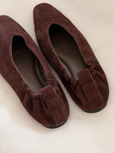 A. Emery ballet chocolate suede