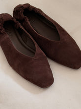 A. Emery ballet chocolate suede
