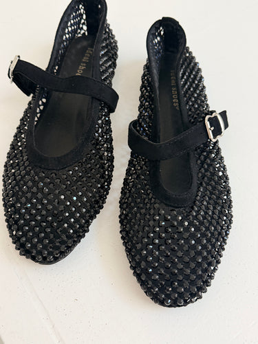 Sparkle black Ballet flat