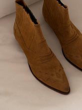 suede Tan boots