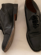 Leather church s black Oxford