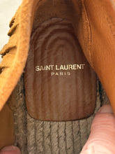 Saint Laurent suede Tan boots w/fringes