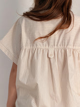 Mamapapa - Hornet Striped Blouse in Ecru