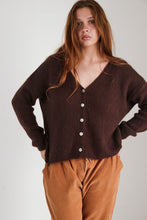 mamapapa - Gaspard shell button soft cardigan