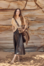 mamapapa - Lune leather skirt