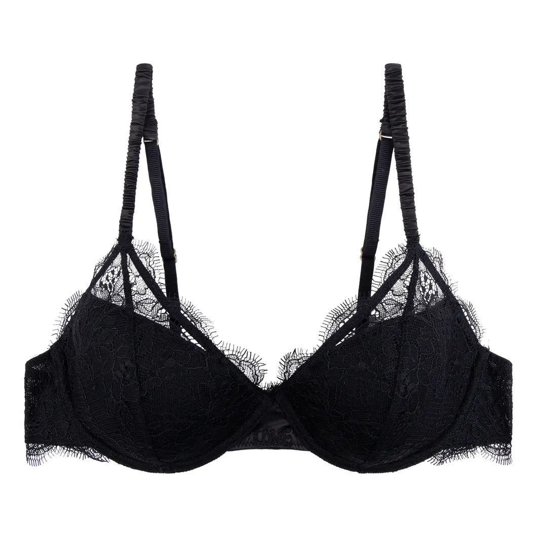 Love Stories - Gwyneth black bra