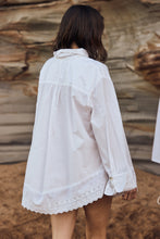mamapapa - Cotton and lace blouse