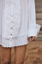 mamapapa - Cotton and lace blouse