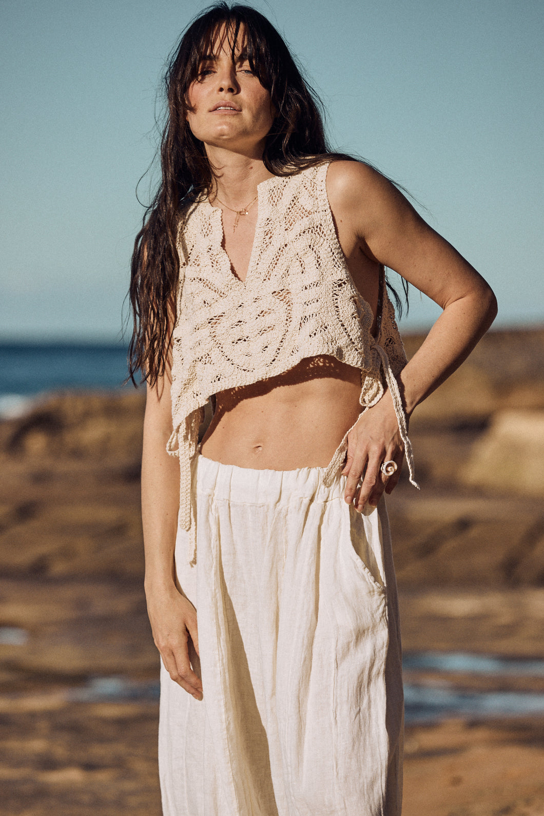 mamapapa - crochet top