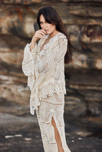 mamapapa - Crochet broderie long dress