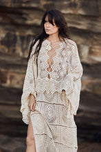 mamapapa - Crochet broderie long dress