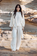 Mamapapa - Roussillon linen offwhite jacket