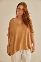 mamapapa - Geelong linen tee shirt
