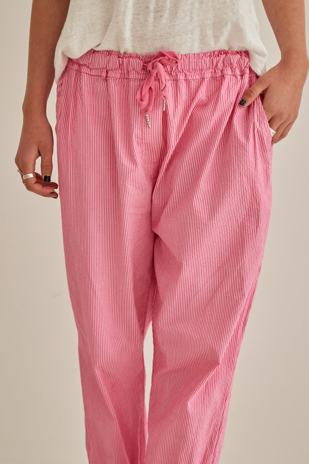 mamapapa - Pepa stripes fushia pink pant