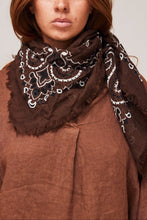 scarf parsley chocolate
