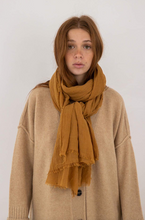 Soft cotton scarf