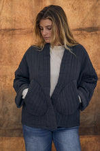 mamapapa Jean pierre charcoal jacket