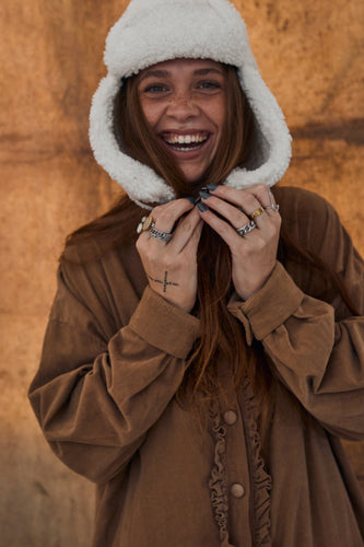 mamapapa - Chapka faux fur hat