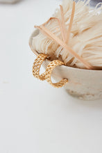 Large chain earrings