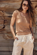 Poppy Cotton cream pant