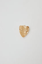Gold heart ring
