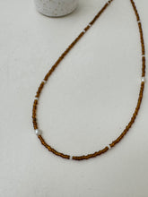 Handmade bead and shell necklace or bracelet