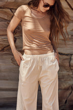 Poppy Cotton cream pant