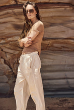Poppy Cotton cream pant