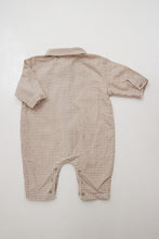 Checkers baby cotton jumpsuitl