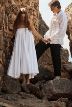 mamapapa - Vicky cotton skirt - White