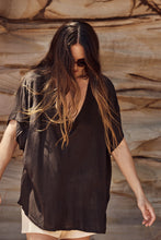 mamapapa - Geelong linen tee shirt