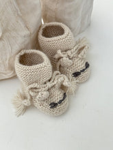 Hand Knitted rabbit booties