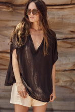 mamapapa - Geelong linen tee shirt