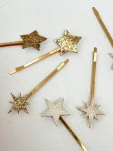 sparkle star bobby pin clip
