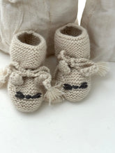 Hand Knitted rabbit booties