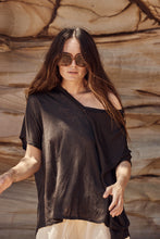 mamapapa - Geelong linen tee shirt