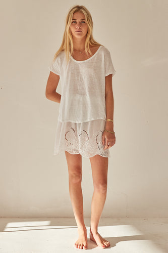 Mamapapa - Luna lace mini skirt