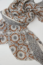 Printed  cotton scarf