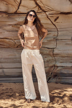 Poppy Cotton cream pant