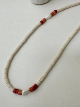 Handmade bead and shell necklace or bracelet