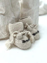 Hand Knitted rabbit booties