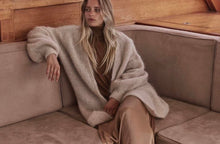 mamapapa Bueno mohair mid length cardigan