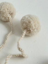 Hand Knitted pompom booties
