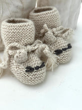 Hand Knitted rabbit booties