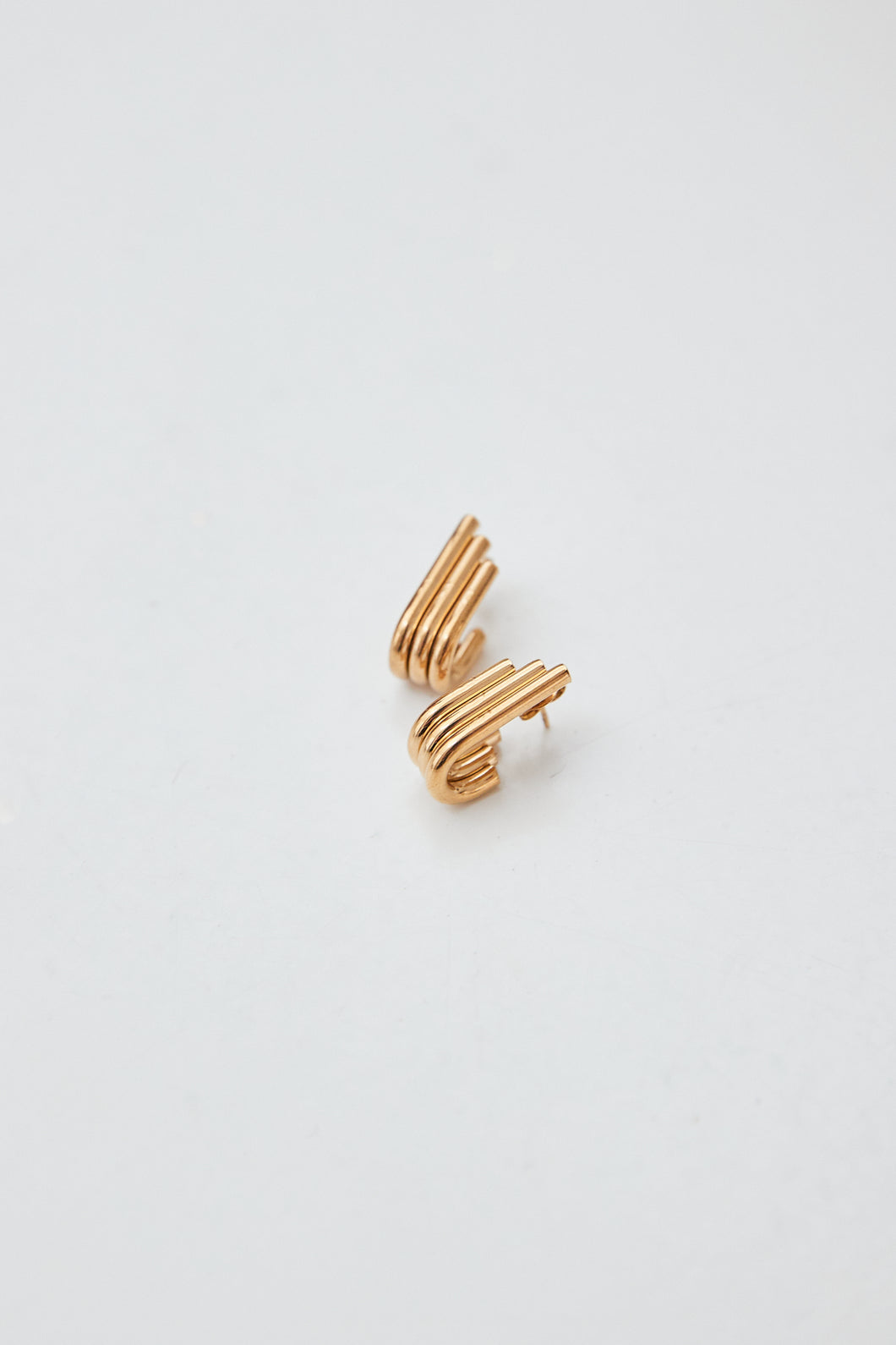 bar layer earrings
